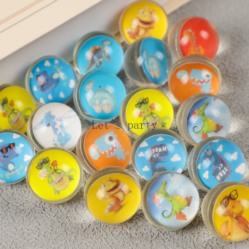 10Pcs Cartoon Dinosaur Bouncy  - Outdoor Kids In An Indoor World 评论和价格