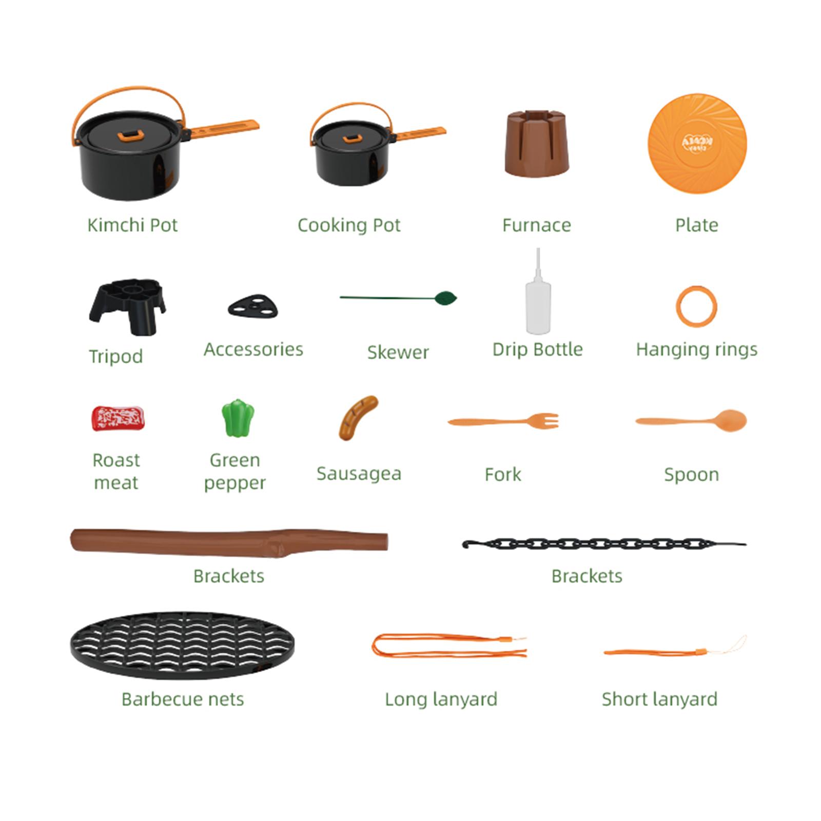 Camping Outdoor Pretend Toys I - Kids Outdoor House With Kitchen 评论和价格