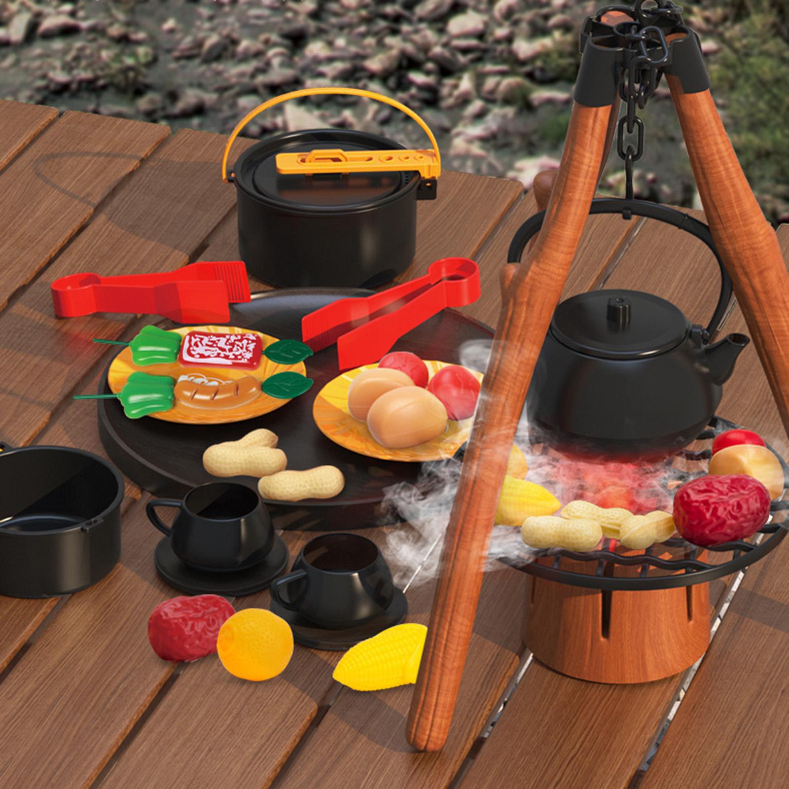 Camping Outdoor Pretend Toys I - Kids Outdoor House With Kitchen 评论和价格