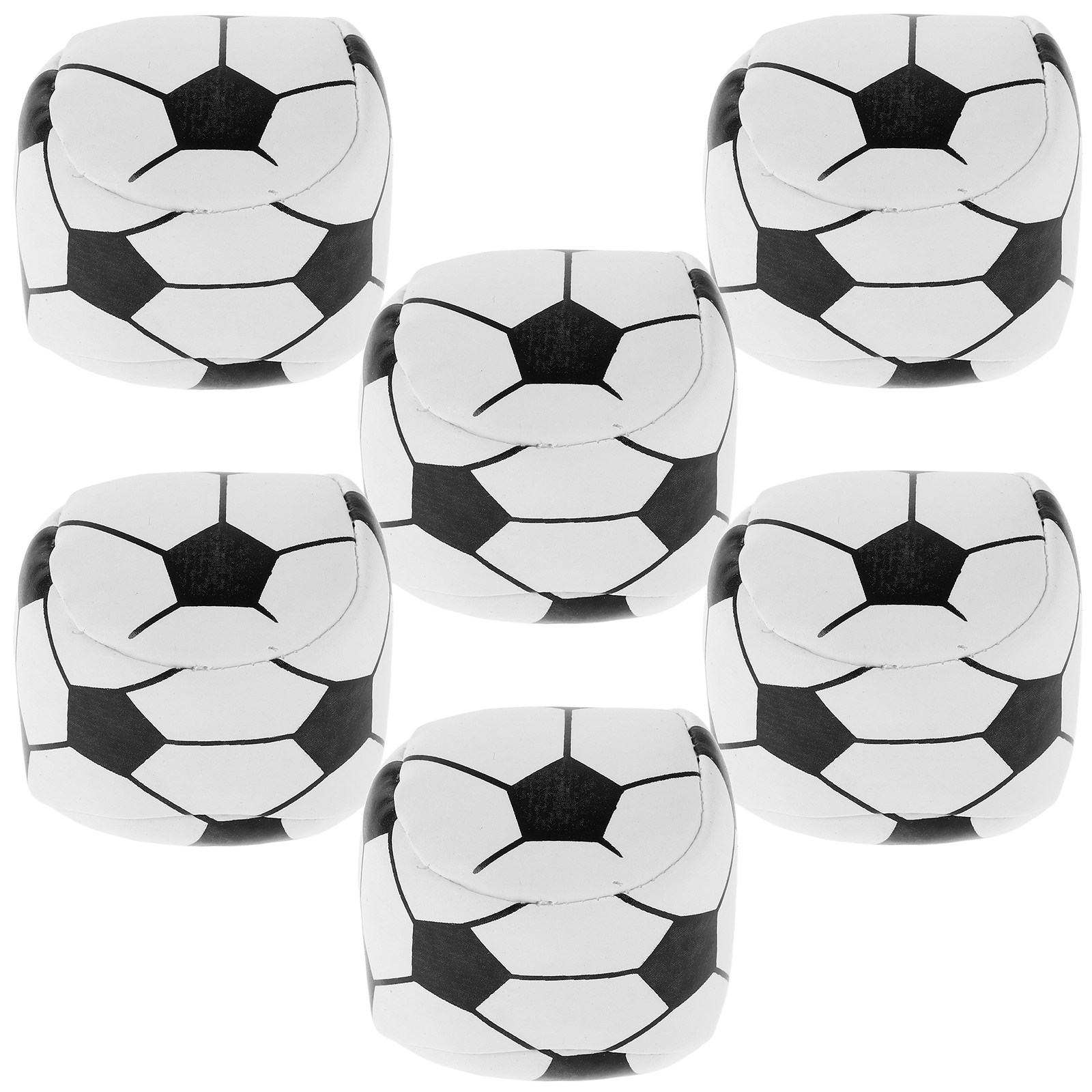 6Pcs Soccer Bean Bags Corn Hol - Kids Outdoor Fun 评论和价格