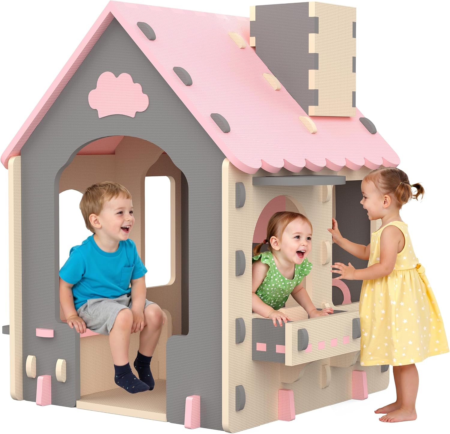 Kids Playhouse Kitchen Theme,  - Kids Outdoor House With Kitchen 评论和价格