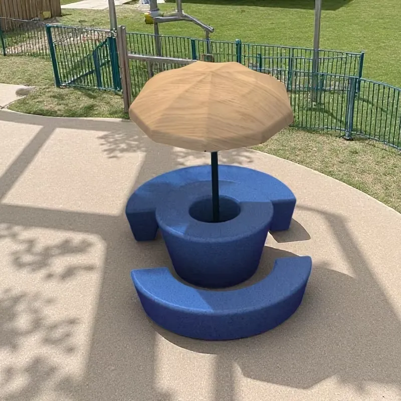 Modern Outdoor Round Table and - Kids Outdoor Table With Umbrella 评论和价格