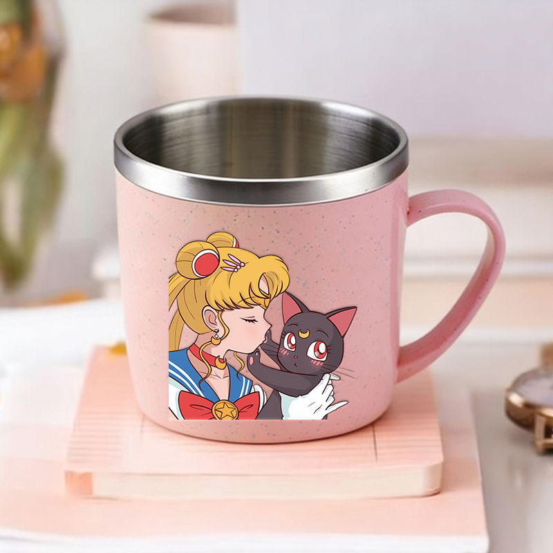 Cartoon Sailors Moon Kids Milk - Kids Outdoor Water 评论和价格