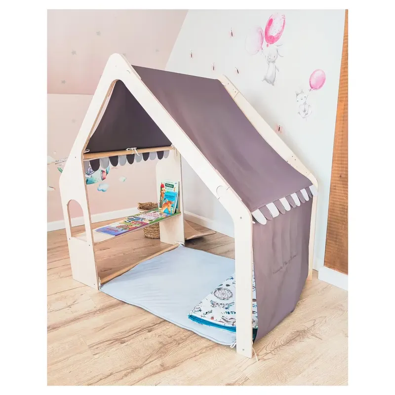 Wooden Doll House Outdoor Play - Kids Outdoor Doll House 评论和价格
