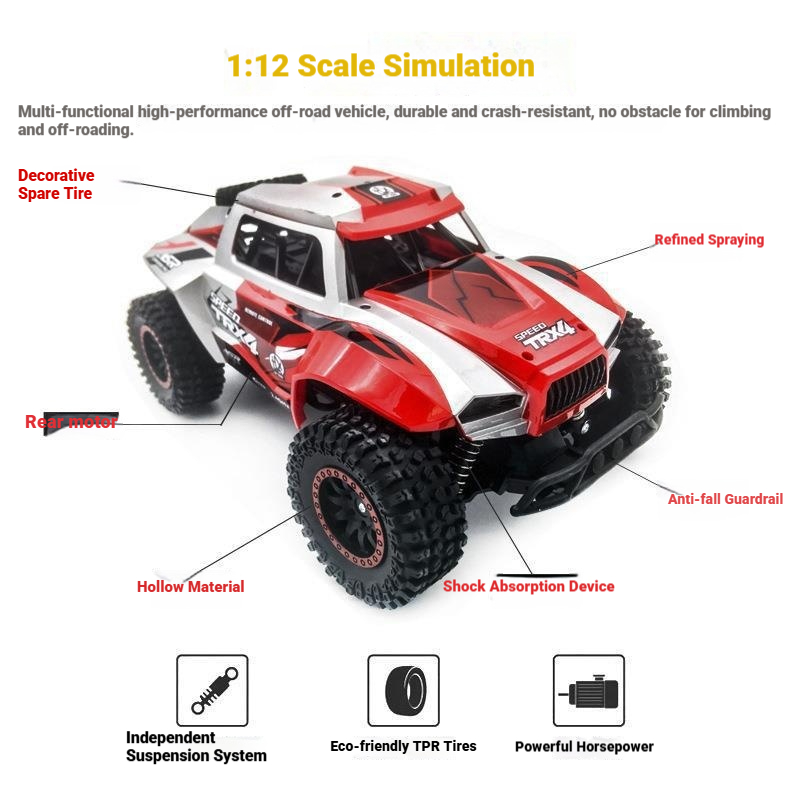 2.4g Rc Short Course Truck Hig - Kids Outdoor Dirt Toys 评论和价格