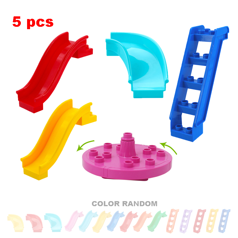 Big Building Blocks Playground - Kids Outdoor Swing And Slide 评论和价格