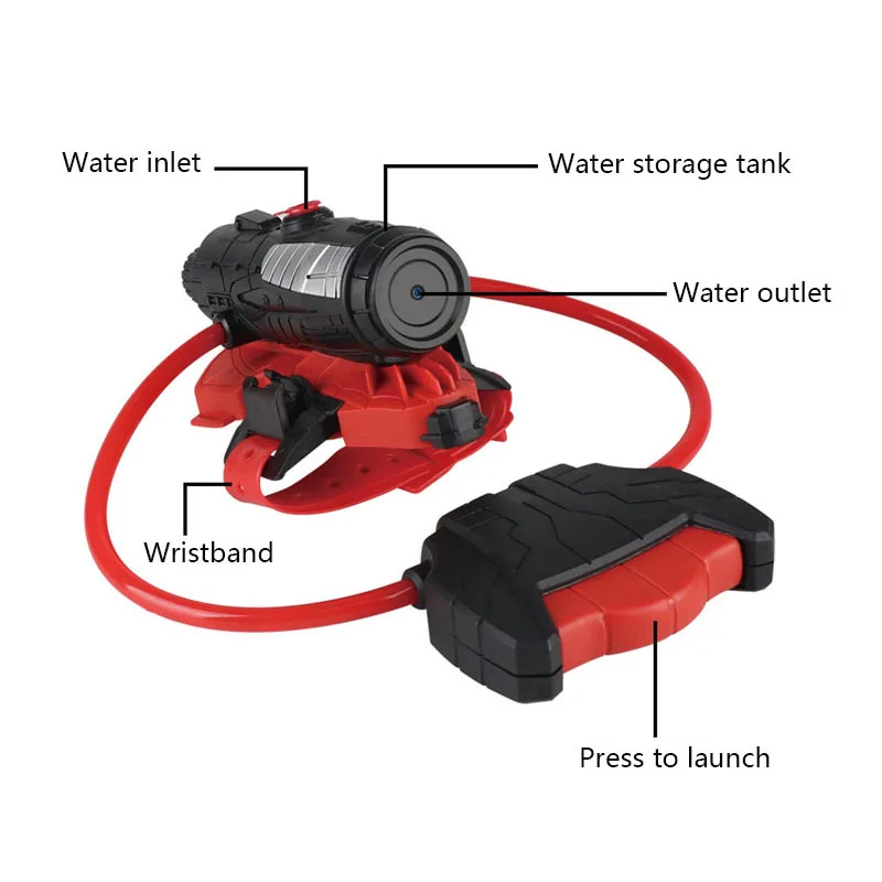 Water Gun Spider Launcher Wris - Kids Outdoor Nature Toys 评论和价格