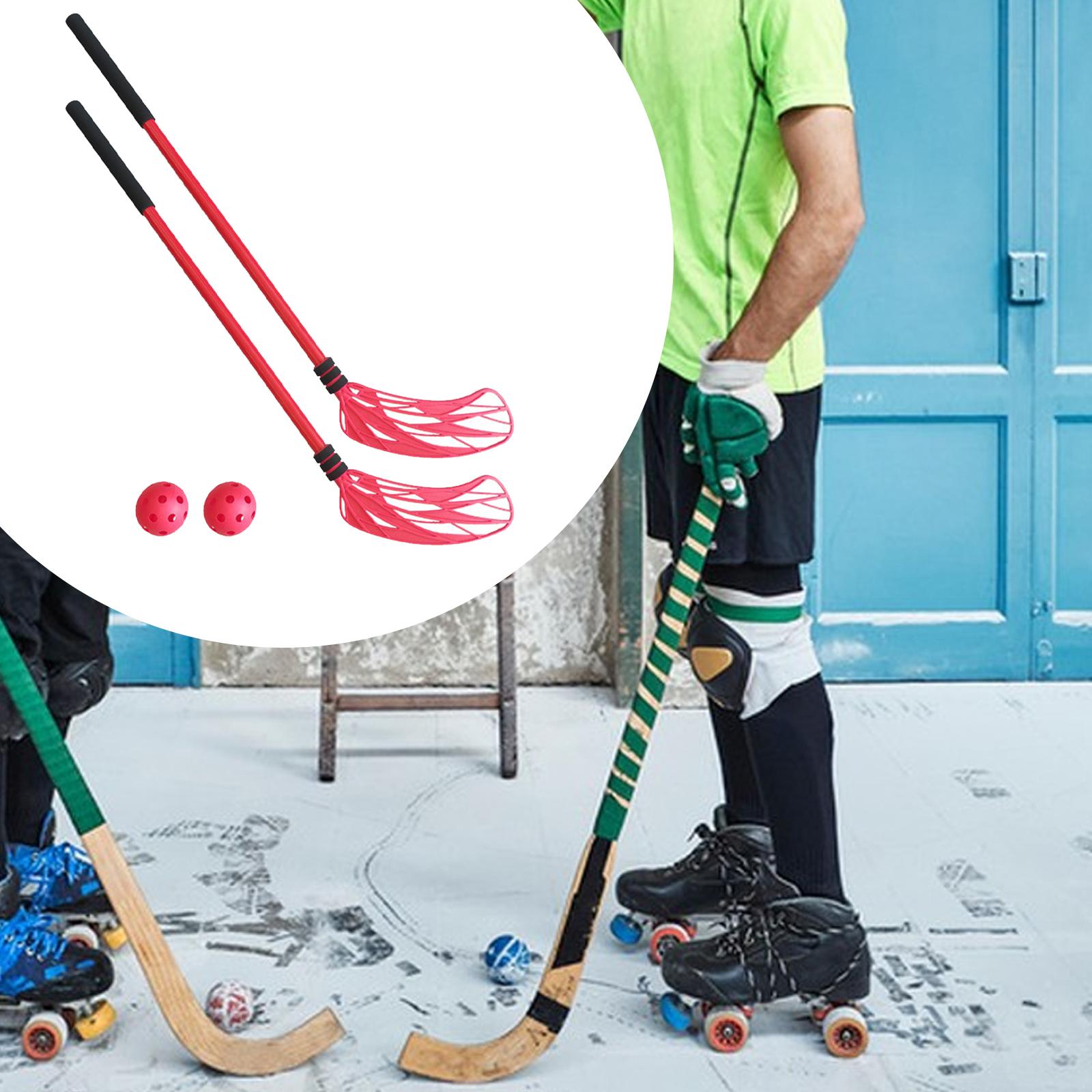 Kids Hockey Game Starter Set P - Kids Outdoor Hockey Sticks 评论和价格