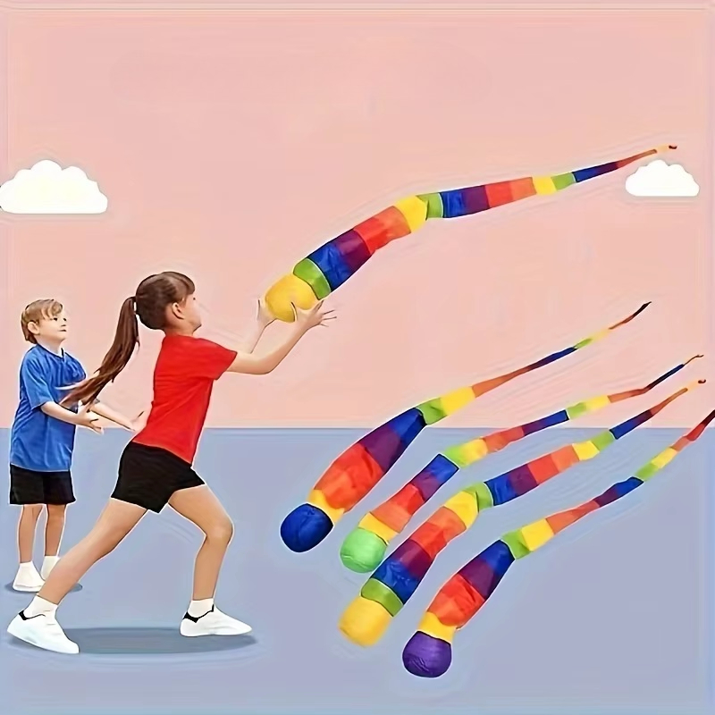 Rainbow Ribbon Throwing Ball K - Kids Outdoor Nature Play 评论和价格
