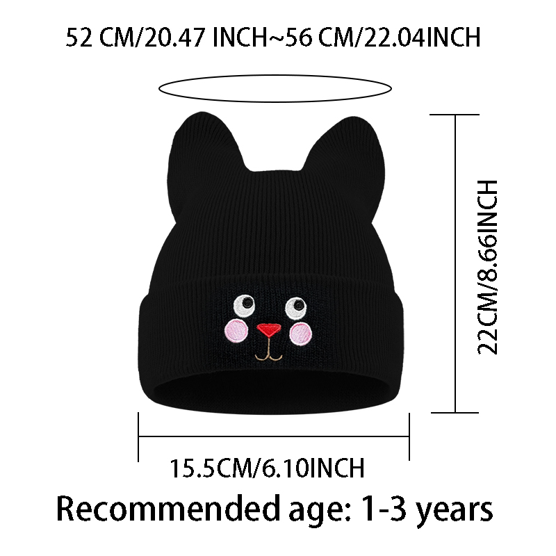 Soft Cat Ear Kids Beanie Cat F - Kids Outdoor Hat 评论和价格