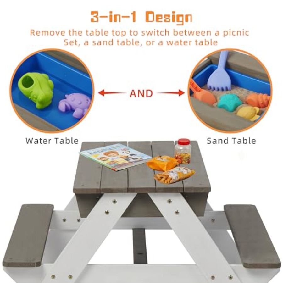 Outdoor backyard patio picnic  - Kids Outdoor Table With Umbrella 评论和价格