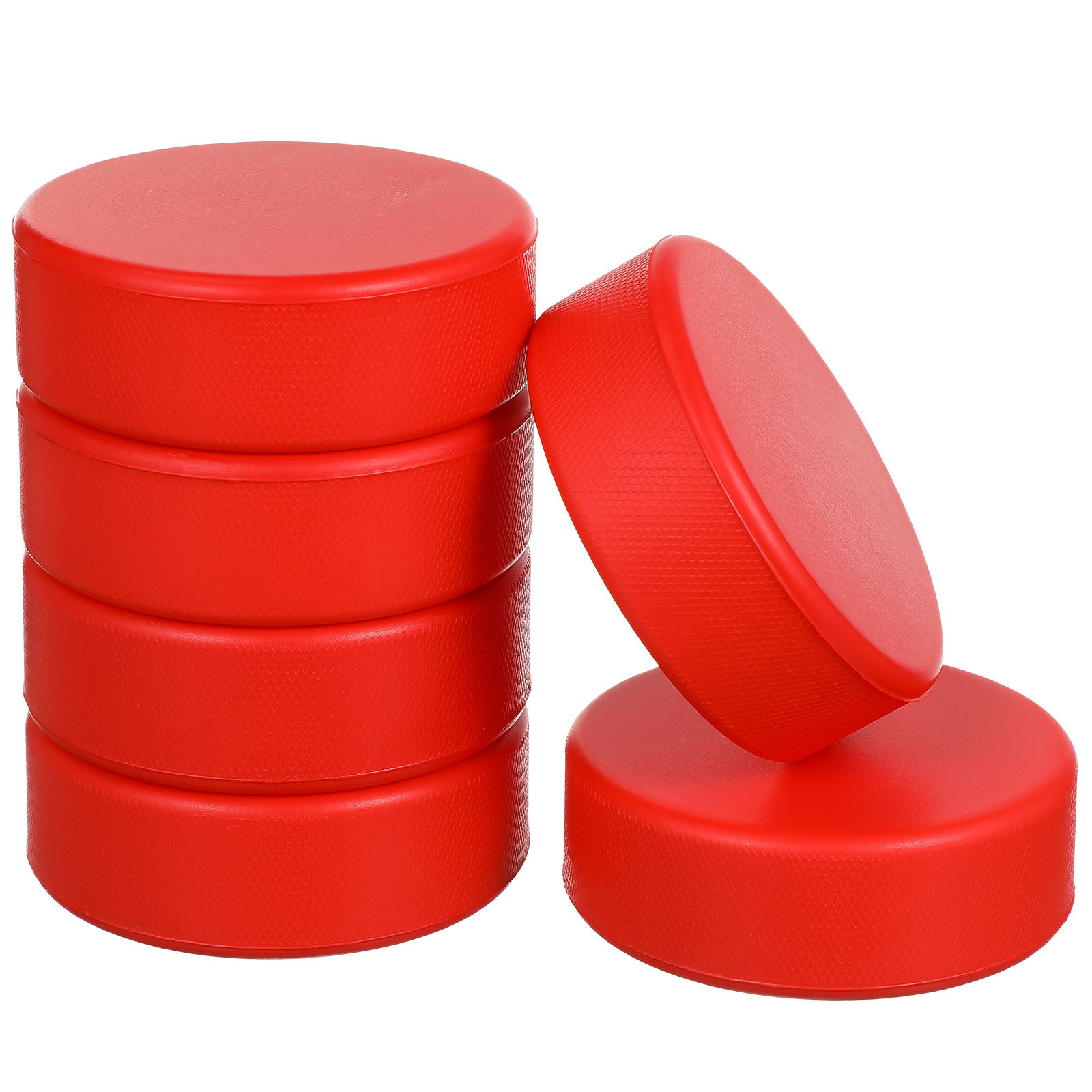 6Pcs Ice Hockey Pucks Foam Lig - Kids Outdoor Hockey Sticks 评论和价格
