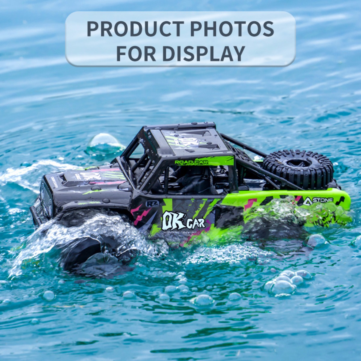 Amphibious RC Car 4WD Off-Road - Kids Outdoor Dirt Toys 评论和价格
