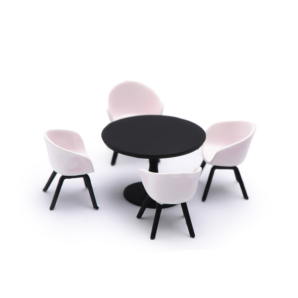Miniature Furniture Model 1/43 - Kids Outdoor Table With Umbrella 评论和价格