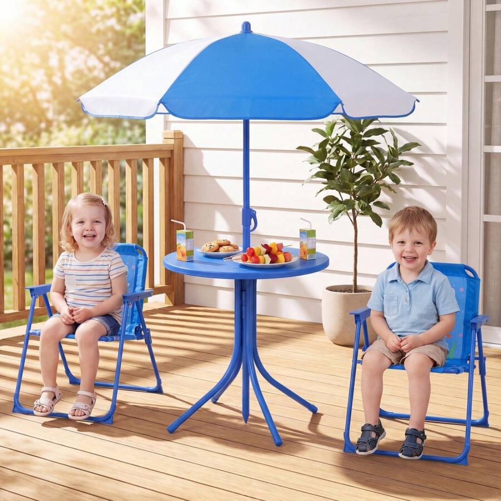 Childrens Picnic Table Outdoor - Kids Outdoor Table With Umbrella 评论和价格